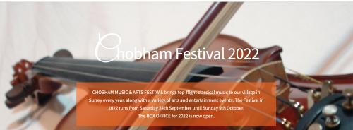 Chobham Music &amp; Arts Festival 2022